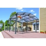 Arcadia 5000 - fedett kocsibeálló, bronz színű tetővel - Image 6