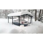 Arcadia 5000 - fedett kocsibeálló, bronz színű tetővel - Image 11