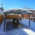 Arcadia 5000 - fedett kocsibeálló, bronz színű tetővel - Image 19