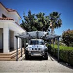 Arcadia 5000 - fedett kocsibeálló, bronz színű tetővel - Image 8