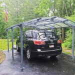 Arcadia 5000 - fedett kocsibeálló, bronz színű tetővel - Image 17