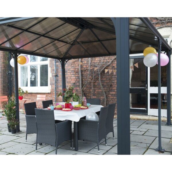 Alumínium kerti pavilon - Martinique 5000 - Image 7