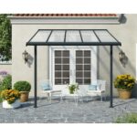 Palram Sierra 3000 szürke 3 x 3 m szürke színű pergola