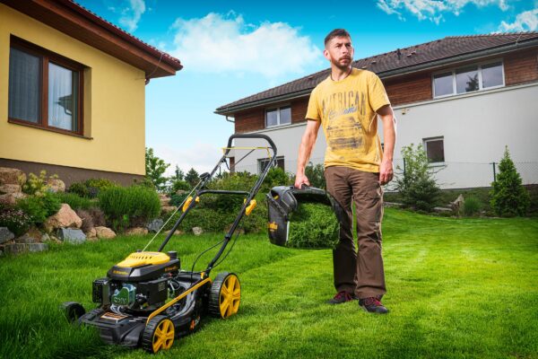 Riwall RPM 5135 - multifunkciós önjáró fűnyíró 4 az 1-ben +ajándék motorolaj - Image 4