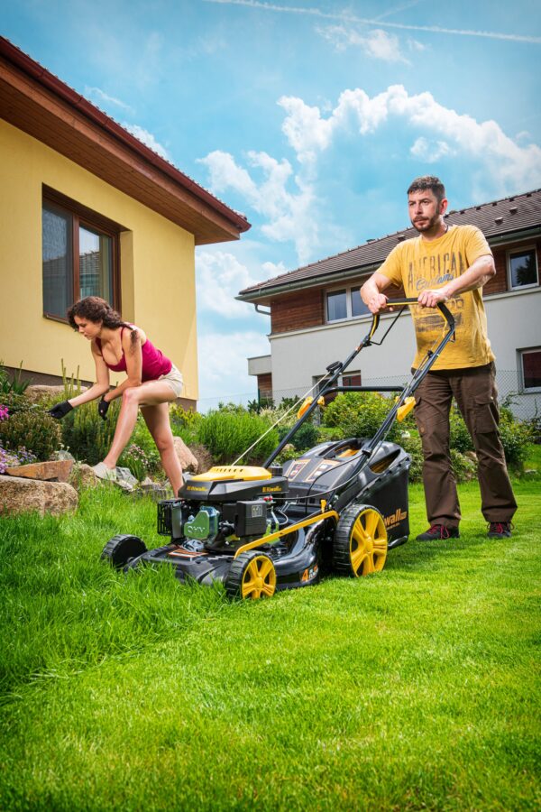 Riwall RPM 5135 - multifunkciós önjáró fűnyíró 4 az 1-ben +ajándék motorolaj - Image 7