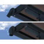 Palram Capri 3000 szürke 3 x 3 m szürke színű pergola bronz színű tetővel - Image 6