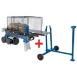 Scheppach HL 760 LS - 7 to hasítóerejű, hidraulikus, fekvő tűzifa hasítógép 230 v