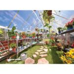 Balance 8x12 silver - polikarbonát üvegház 9 m2 alapterület, víztiszta oldalfalak - Image 4