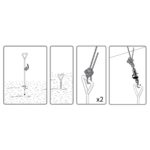 Üvegház rögzítő szett - Image 5