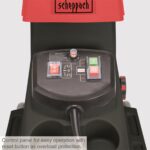 Scheppach GS 60 elektromos ágaprító 2800 W motorral, átlátszó gyűjtőedénnyel, hengeres - Image 4