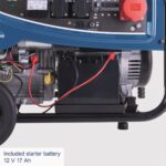 Scheppach SG 7300 vázszerkezetes áramfejlesztő, 5500 W, AVR szabályozással és elektromos indítással - Image 6