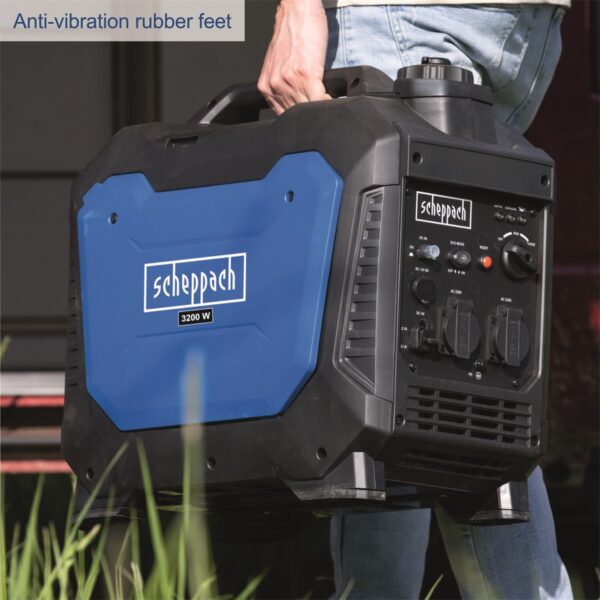 Scheppach SG 3500i inverteres áramfejlesztő, 3500 W - Image 5