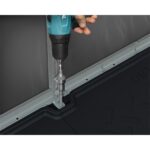 Palram - Canopia Rubicon 8' x 8' antracit heavy duty tágas kerti tároló - Image 2