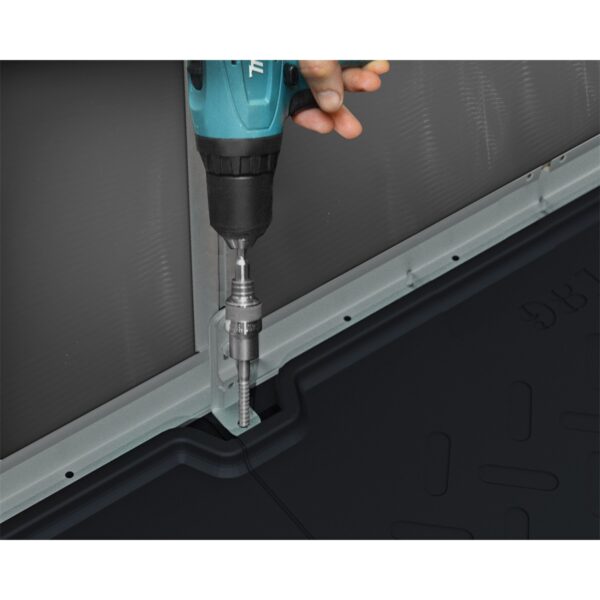 Palram - Canopia Rubicon 8' x 8' antracit heavy duty tágas kerti tároló - Image 2