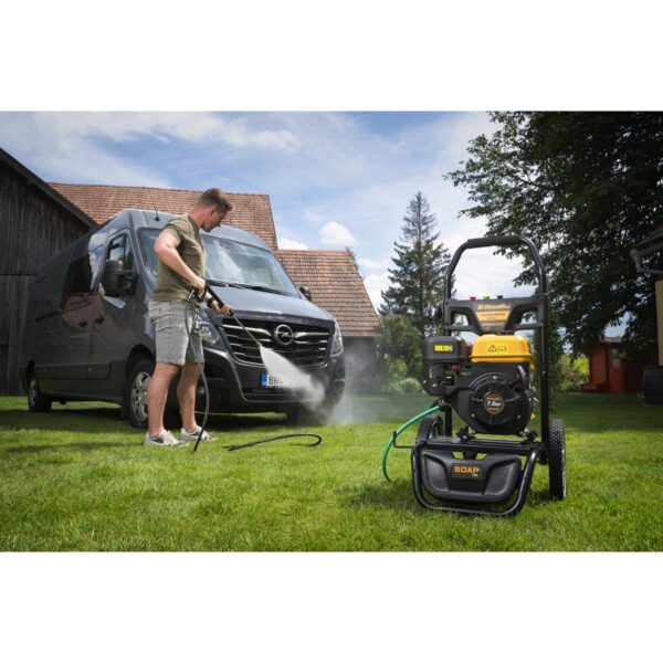 Riwall PRO RPPW 207 SET benzinmotoros magasnyomású mosó 207 bar, tartozékokkal - Image 3