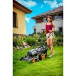 Riwall PRO RALM 4640 SPi - akkumulátoros önjáró fűnyíró szénkefe nélküli motorral 4 az 1-ben, 40 V (akku és töltő nélkül) - Image 4