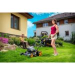 Riwall PRO RALM 4640 SPi - akkumulátoros önjáró fűnyíró szénkefe nélküli motorral 4 az 1-ben, 40 V (akku és töltő nélkül) - Image 7