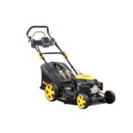 Riwall PRO RPM 4735 E önjáró benzinmotoros multifunkciós fűnyíró 4 az 1-ben elektromos indítással