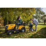 Riwall PRO RLT 92 HRD fűnyíró traktor hidrosztatikus váltóval és hátsó kidobással, 92 cm - Image 5