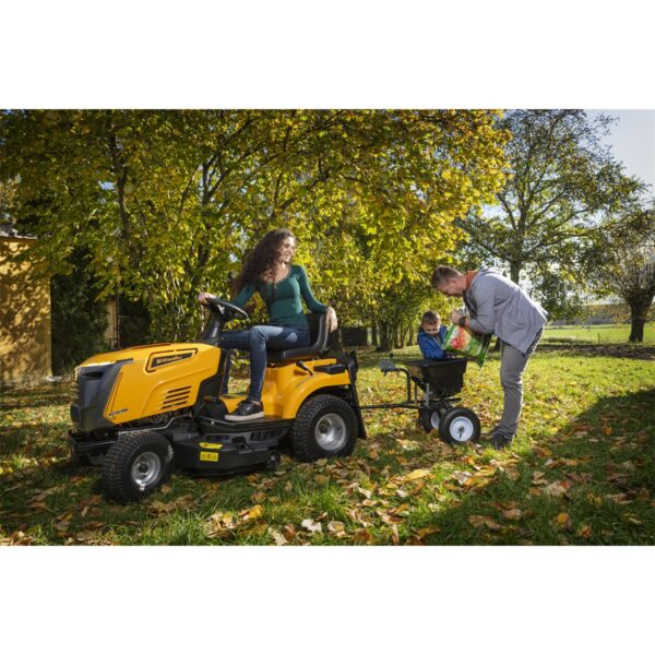 Riwall PRO RLT 92 HRD fűnyíró traktor hidrosztatikus váltóval és hátsó kidobással, 92 cm - Image 5