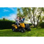 Riwall PRO RLT 92 TRD Fűnyíró traktor mechanikus váltóval és hátsó kidobással, 92 cm - Image 7