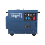 Scheppach SG 5200 D dízel áramfejlesztő AVR szabályozással, 5000 W - Image 9