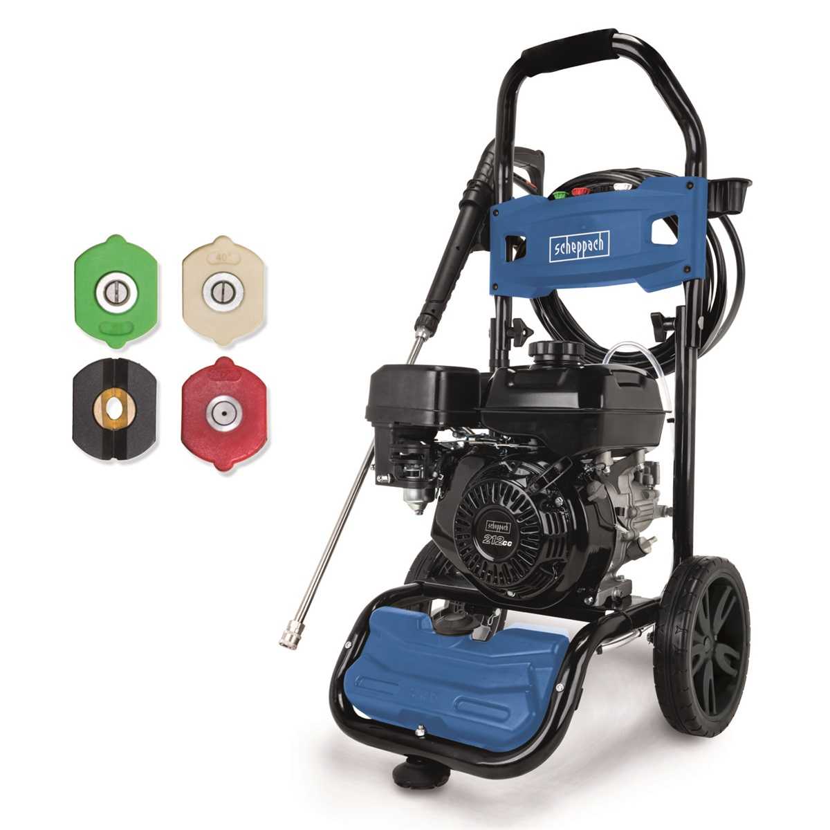 5907742903 Scheppach HCP 5000 benzinmotoros magasnyomású mosó