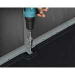 Palram - Canopia Rubicon 8' x 8' antracit heavy duty tágas kerti tároló - Image 6