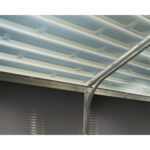 Palram - Canopia Rubicon 8' x 8' antracit heavy duty tágas kerti tároló - Image 9