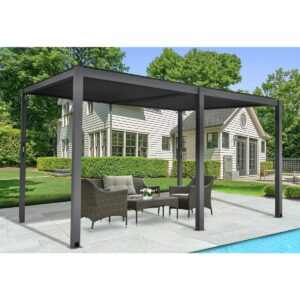 Riwall PRO RMBP 13 x 10 Antracit bioklimatikus pergola ( 4 x 3 m)