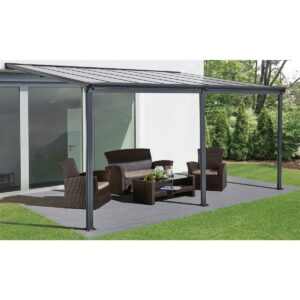 Riwall PRO RMPP 16 x 10 Antracit alumínium pergola ( 5 x 3 m)
