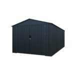 Riwall PRO RMCG 20x10 Anthracite fém garázs 3 x 6 m nyeregtetővel (antracit) - Image 3