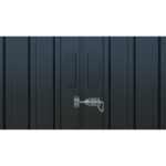 Riwall PRO RMCG 20x10 Anthracite fém garázs 3 x 6 m nyeregtetővel (antracit) - Image 6