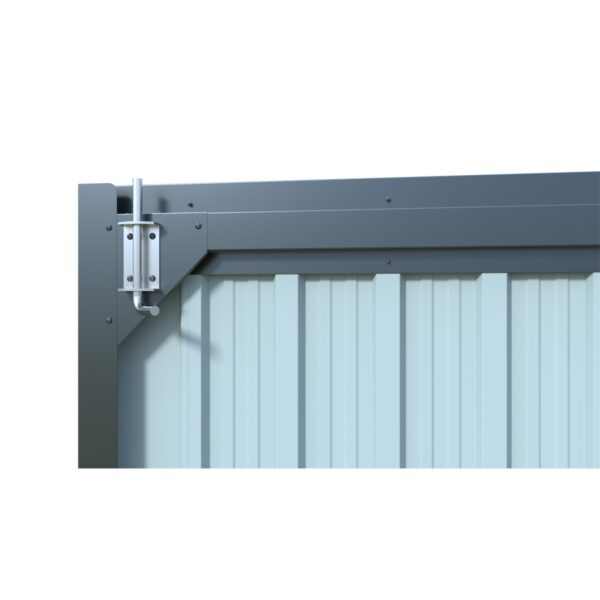 Riwall PRO RMCG 20x13 Anthracite fém garázs 3,8 x 6 m nyeregtetővel (antracit) - Image 3