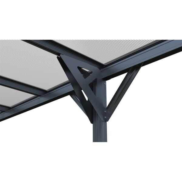 Riwall PRO RMCP 16 x 10 Anthracite autóbeálló (5 x 3 m) - Image 7