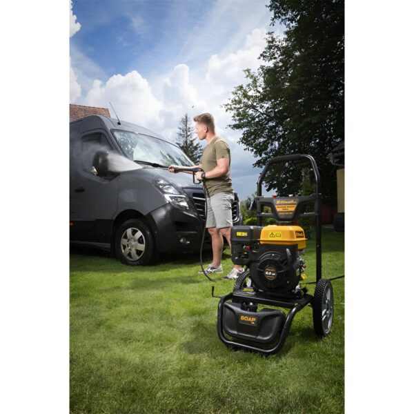 Riwall PRO RPPW 250 SET benzinmotoros magasnyomású mosó 250 bar tartozékokkal - Image 3