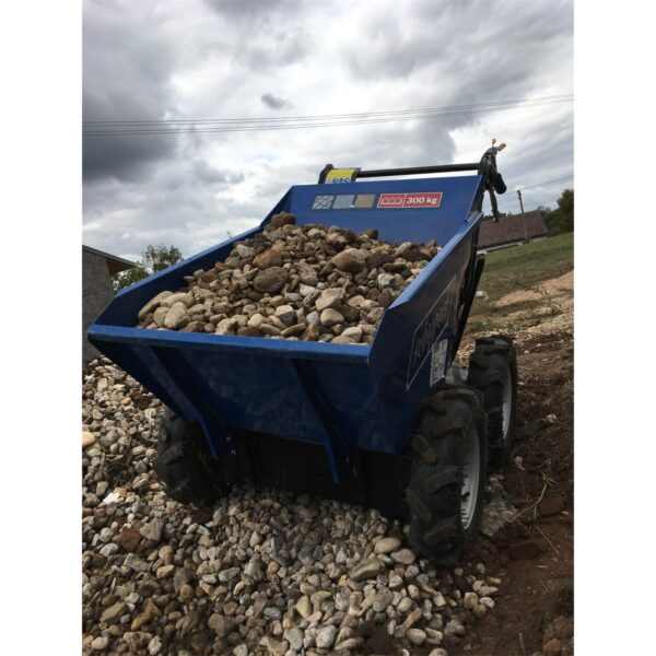 Scheppach DP 3000 - kerekes 4 x 4 meghajtású minidömper mechanikus billenéssel és 300 kg-os terheléssel - Image 6