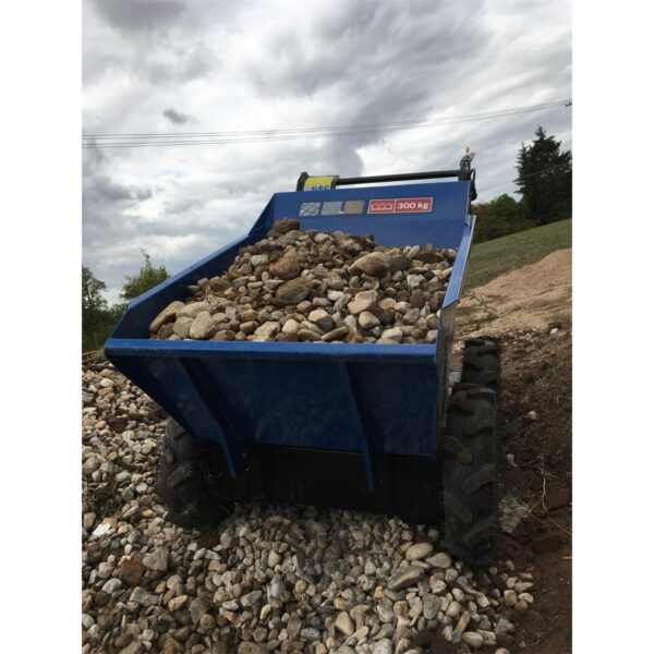 Scheppach DP 3000 - kerekes 4 x 4 meghajtású minidömper mechanikus billenéssel és 300 kg-os terheléssel - Image 4