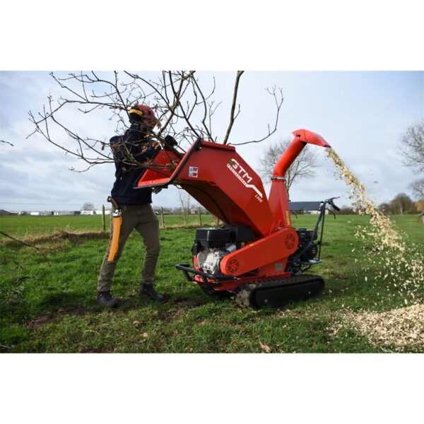 GTM GTS 1300 RG Hernyótalpas önjáró benzinmotoros ágaprító - Image 2