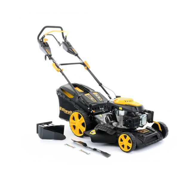 Riwall PRO RPM 5140 V önjáró benzinmotoros multifunkciós fűnyíró állítható sebességgel 4 az 1-ben - Image 2