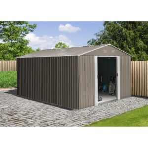 Riwall PRO RMSA 12x10 Brown fém kerti tároló 3 x 3