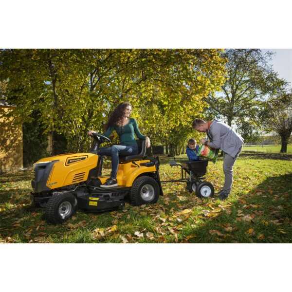 Riwall PRO RLT 92 HRD fűnyíró traktor hidrosztatikus váltóval és hátsó kidobással, 92 cm - Image 5