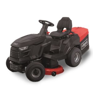 Scheppach TMR 452-98H-RD 98 cm-es fűnyíró traktor hátsó kidobással és hidrosztatikus sebességváltóval