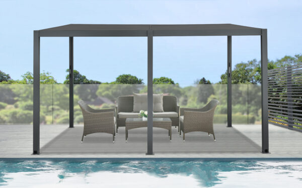 Riwall PRO RMBP 13 x 10 Antracit bioklimatikus pergola ( 4 x 3 m) - Image 11
